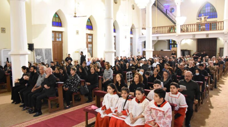 The Basra Chaldean remembered the death of Our Lord in Good Friday at the Virgin Mary Cathedral
