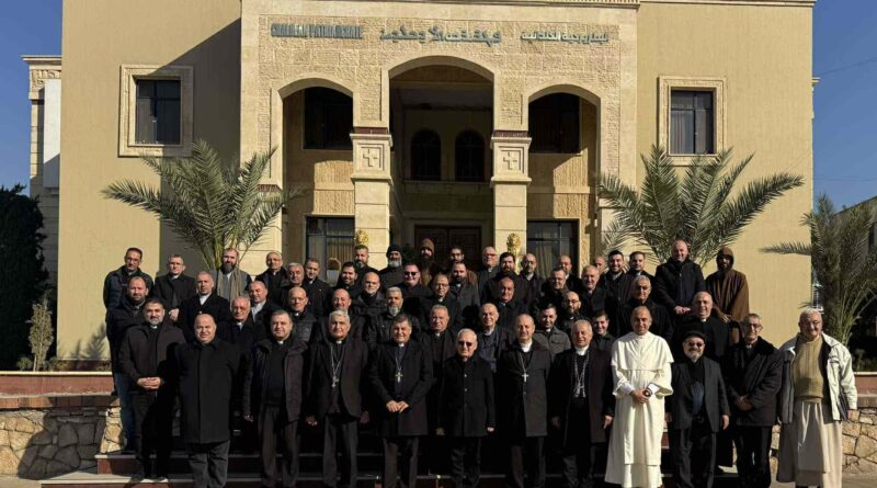 The Spiritual Meeting for the Chaldean priests in Erbil.