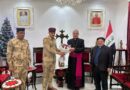 Visit of the Basra Army Commander to the Chaldean Diocese on the occasion of Christmas