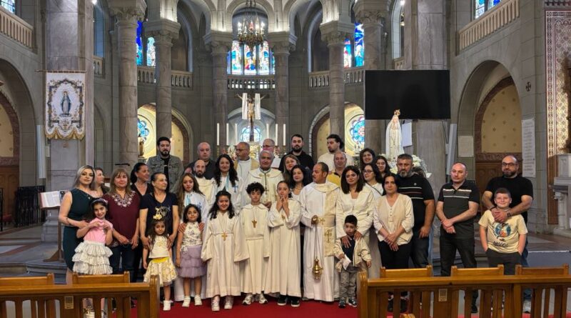 Celebrating the Chaldean Catholic mass in Montreux – Suisse. on Sunday 18 May 25