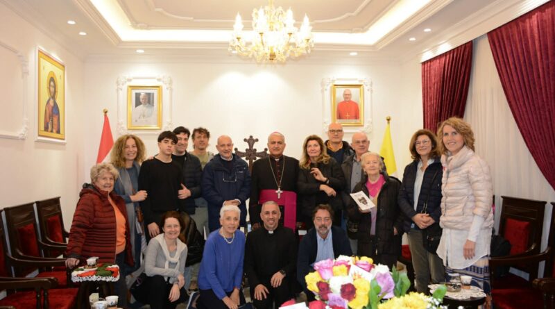 Italian Tourists visit to the Basra Chaldean churches Italian Tourists visit to the Basra Chaldean churches