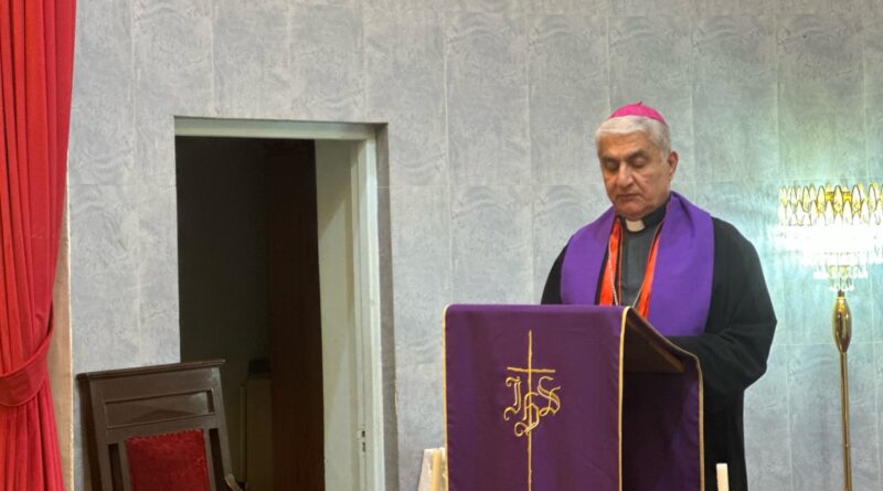 Dedicating the prayers of the Lenten season for peace in the Middle East Dedicating the prayers of the Lenten season for peace in the Middle East