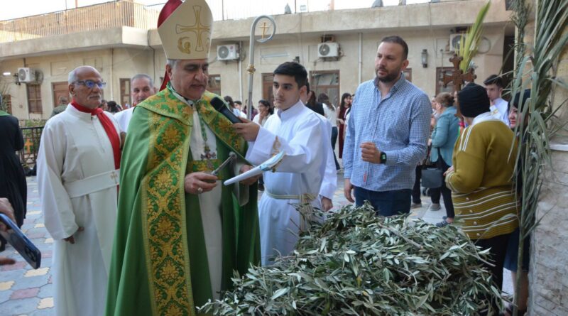 احتفال كلدان البصرة بعيد السعانين احتفال كلدان البصرة بعيد السعانين