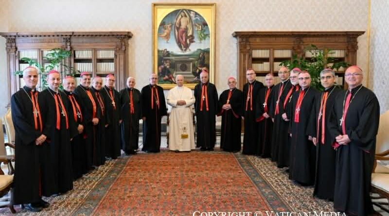 Pope to Chaldean Church: Never be on side of those who wield weapons Pope to Chaldean Church: Never be on side of those who wield weapons