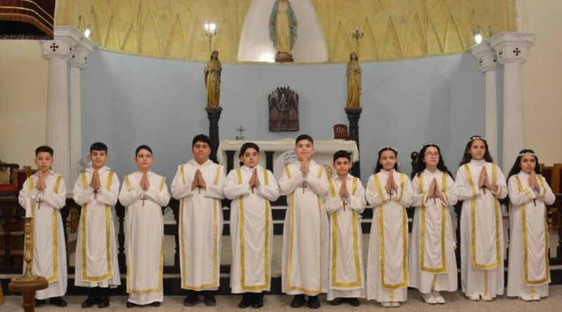 Basra Christians celebrate of the Solemn Communion Basra Christians celebrate of the Solemn Communion