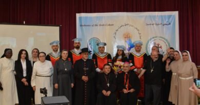 Graduates of the Institute of Christian Education in Basra Graduates of the Institute of Christian Education in Basra
